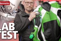 How safe are these £215 motorcycle leathers? | "This back protector is a fake"