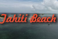 Aerial (drone) video of Tahiti Beach, Elbow Cay, Abaco, Bahamas