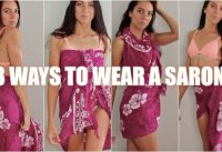 13 SEXY WAYS TO TIE A SARONG WRAP | STYLING A SARONG