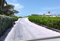 Golf cart ride on Elbow Cay