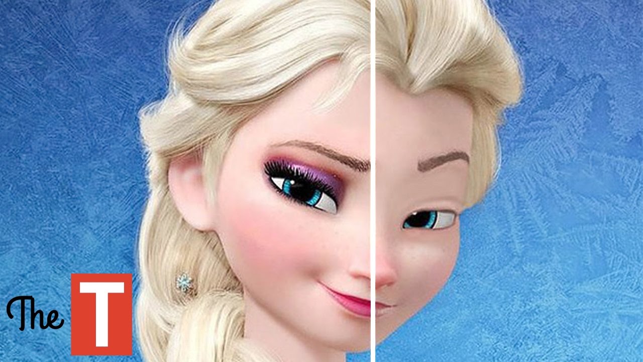 10 Disney Princesses Without Makeup