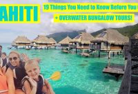 Overwater Bungalow Tour + 19 Travel Tips to Tahiti! (Bora Bora, Moorea and Papeete)