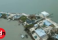 Shocking Aerial Footage Follows Hurricane Dorian's Trail of Destruction