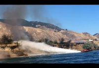 B.C. 'heroes' fight wildfire with 1,000-horsepower jet boat