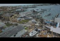 Drone footage shows Hurricane Dorian’s destruction to island in northern Bahamas